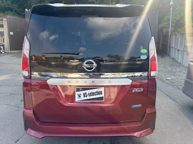 セレナ ハイウェイスターG プロパイロットエディション フリップダウンモニター ETC バックカメラ パワーウィンドウ 横滑り防止 衝突被害軽減ブレーキ オートライト オートエアコン サンシェード スマートキー 後席オートエアコン(5枚目)