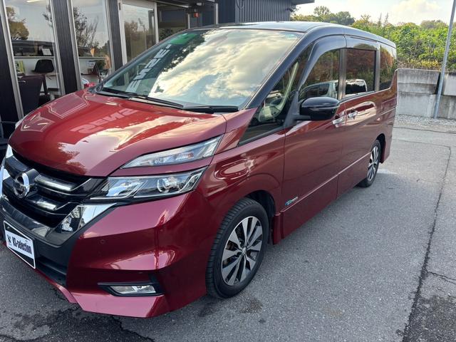 セレナ ハイウェイスターG プロパイロットエディション フリップダウンモニター ETC バックカメラ パワーウィンドウ 横滑り防止 衝突被害軽減ブレーキ オートライト オートエアコン サンシェード スマートキー 後席オートエアコン(43枚目)