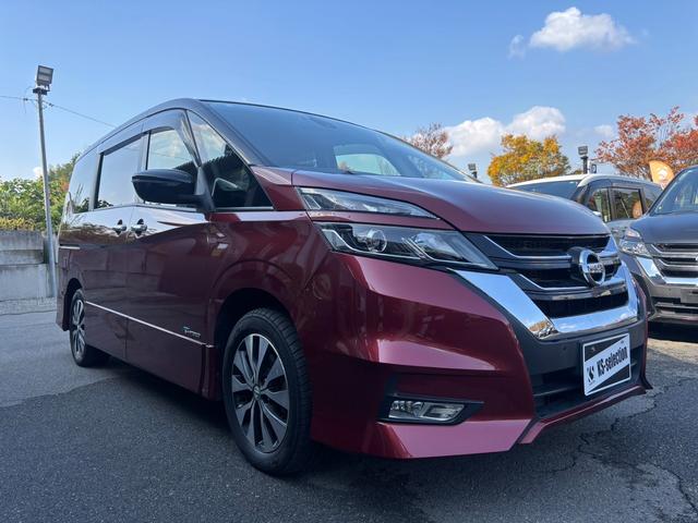 セレナ ハイウェイスターG プロパイロットエディション フリップダウンモニター ETC バックカメラ パワーウィンドウ 横滑り防止 衝突被害軽減ブレーキ オートライト オートエアコン サンシェード スマートキー 後席オートエアコン(46枚目)