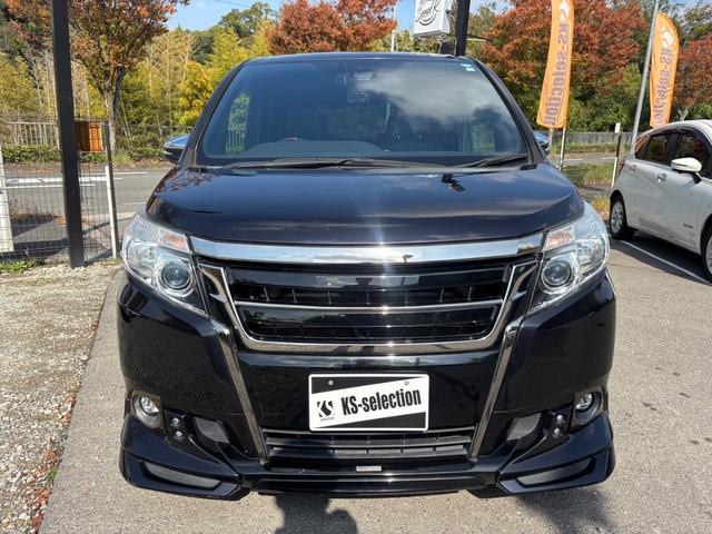 エスクァイア ハイブリッドGi ブラックテーラード Bluetooth ETC フリップダウンモニター バックカメラ クルーズコントロール 両側電動スライドドア プッシュスタート サンシェード オートエアコン オートライト スマートキー(4枚目)