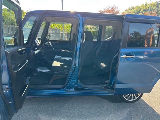 N-BOXカスタム G ターボSSパッケージ 両側電動スライド オートライト オートエアコン パワーウィンドウ バックカメラ ETC プッシュスタート スマートキー(9枚目)