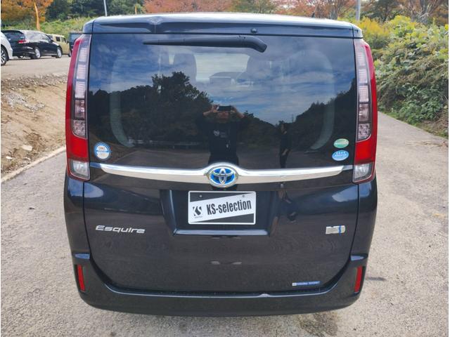 エスクァイア ハイブリッドGi ETC スマートキー Bluetooth 両側電動スライドドア 車両接近通報装置 バックモニター シートヒーター サンシェード フリップダウンモニター(44枚目)