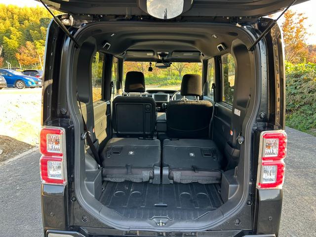 シートを格納して頂くと更に広く使って頂けます