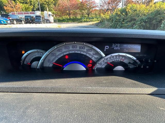 見やすいメーターパネル　速度が数字で表示されるので何キロで走っているかが明確に分かります！