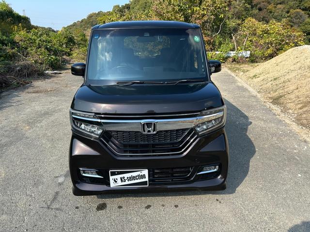 N-BOX G・Lターボホンダセンシング Bluetooth バックカメラ 両側電動スライドドア スマートキー プッシュスタート 横滑り防止 衝突被害軽減ブレーキ レーンキープアシスト パワーウィンドウ オートエアコン オートライト(4枚目)