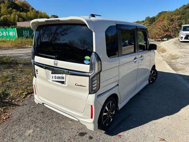 Ｎ－ＢＯＸカスタム Ｇ・Ｌホンダセンシング　両側電動スライドドア　オートエアコン　スマートキー　Ｂｌｕｅｔｏｏｔｈ　横滑り防止　レーンキープアシスト　衝突被害軽減ブレーキ　ＥＴＣ　　オートライト　プッシュスタート（3枚目）