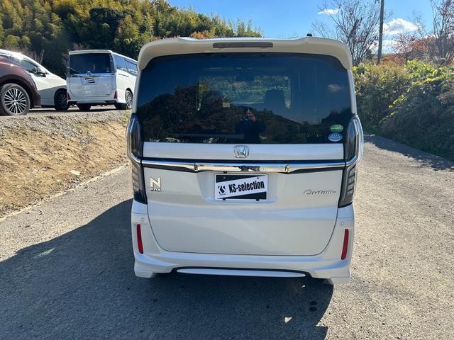 Ｎ－ＢＯＸカスタム Ｇ・Ｌホンダセンシング　両側電動スライドドア　オートエアコン　スマートキー　Ｂｌｕｅｔｏｏｔｈ　横滑り防止　レーンキープアシスト　衝突被害軽減ブレーキ　ＥＴＣ　　オートライト　プッシュスタート（5枚目）
