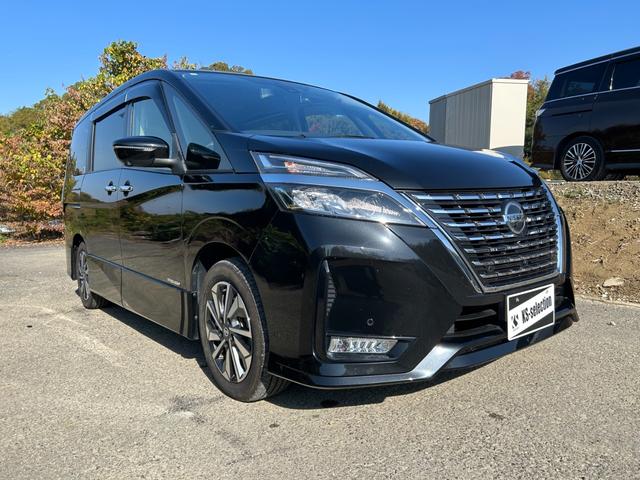 セレナ ハイウェイスターV スマートキー ETC 両側電動スライドドア フリップダウンモニター フルセグTV オートライト オートエアコン 純正ステアリング(36枚目)