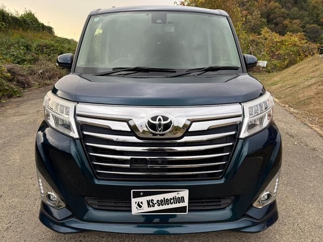 ルーミー カスタムG-T H29年ルーミーカスタムG-T スマートキー Bluetooth バックモニター ヒートシーター ETC 両側電動スライドドア ドライブレコーダー サンシェード 横滑り防止 衝突被害軽減ブレーキ(4枚目)