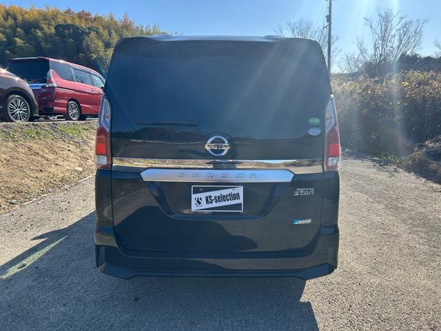 セレナ ハイウェイスターＧ　Ｂｌｕｅｔｏｏｔｈ　バックモニター　サンシェード　フリップダウンモニター　シートヒーター　ステアリングスイッチ　両側電動スライドドア　ＥＴＣ　クルーズコントロール　プッシュスタート（5枚目）