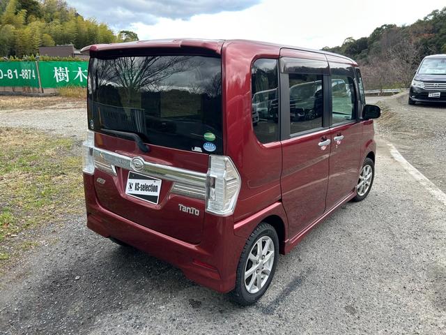 タント カスタムＸ　トップエディションＳＡ　Ｂｌｕｅｔｏｏｔｈ　バックカメラ　ＥＴＣ　オートライト　オートエアコン　パワーウィンドウ　横滑り防止　衝突軽減ブレーキ　ステアリングスイッチ　プッシュスタートボタン（3枚目）