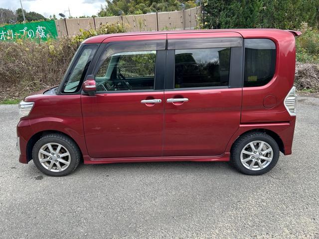 タント カスタムＸ　トップエディションＳＡ　Ｂｌｕｅｔｏｏｔｈ　バックカメラ　ＥＴＣ　オートライト　オートエアコン　パワーウィンドウ　横滑り防止　衝突軽減ブレーキ　ステアリングスイッチ　プッシュスタートボタン（6枚目）