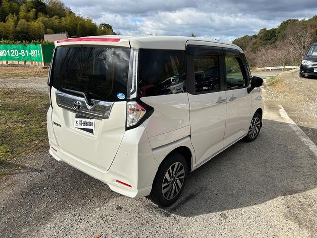 ルーミー カスタムＧ　Ｂｌｕｅｔｏｏｔｈ　バックカメラ　ＥＴＣ　シートヒーター　障害物センサー　両側電動スライドドア　プッシュスタートボタン　パワーウィンドウ　スマートキー　オートエアコン　オートライト（3枚目）