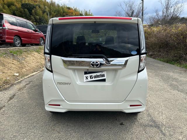 ルーミー カスタムＧ　Ｂｌｕｅｔｏｏｔｈ　バックカメラ　ＥＴＣ　シートヒーター　障害物センサー　両側電動スライドドア　プッシュスタートボタン　パワーウィンドウ　スマートキー　オートエアコン　オートライト（5枚目）