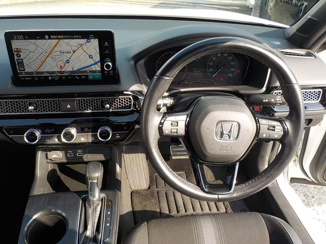シビック LX ワンオーナー・バックカメラ・前ドライブレコーダー・ホンダセンシング・ETC・障害物センサー・シートヒーター・衝突被害軽減ブレーキ・フルセグTV・メモリーナビ(12枚目)