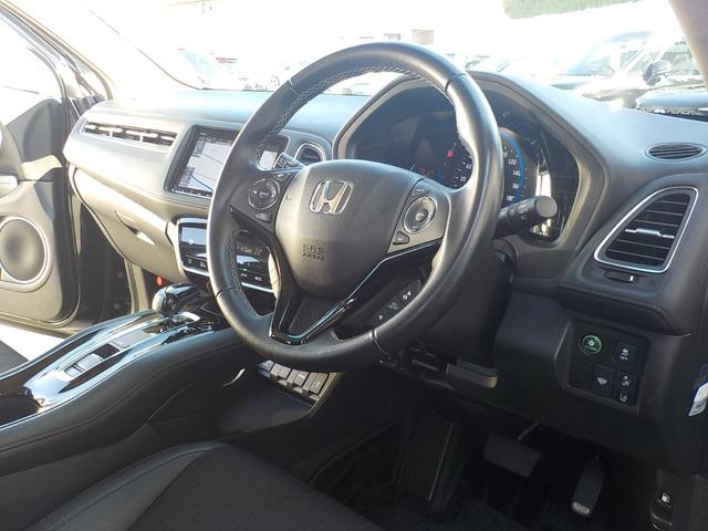 ヴェゼル ハイブリッドＺ・ホンダセンシング　ワンオーナー・Ｂｌｕｅｔｏｏｔｈ・シートヒーター・前後ドライブレコーダー・バックカメラ・ＥＴＣ車載器・ＨＤＭＩ・８インチナビ・ＬＥＤヘッドライト・純正アルミホイール・ＭＴモード（26枚目）