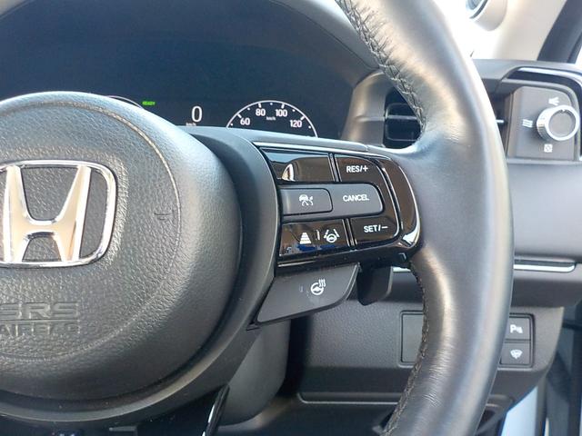 ヴェゼル ｅ：ＨＥＶＺ　ワンオーナー・前後ドライブレコーダー・バックカメラ・マルチビューカメラ・ＥＴＣ２．０・シートヒーター・衝突被害軽減ブレーキ・ＬＥＤヘッドライト・ハーフレザーシート・メモリーナビ・フルセグＴＶ（14枚目）