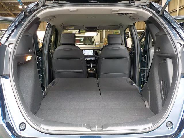 フィット ｅ：ＨＥＶホーム　ワンオーナー・Ｂｌｕｅｔｏｏｔｈ・バックカメラ・ナビ連動前後ドライブレコーダー・ＥＴＣ車載器・障害物センサー・ＣＤ＆ＤＶＤ再生可・ＬＥＤヘッドライト・衝突被害軽減ブレーキ・ハーフレザーシート（41枚目）