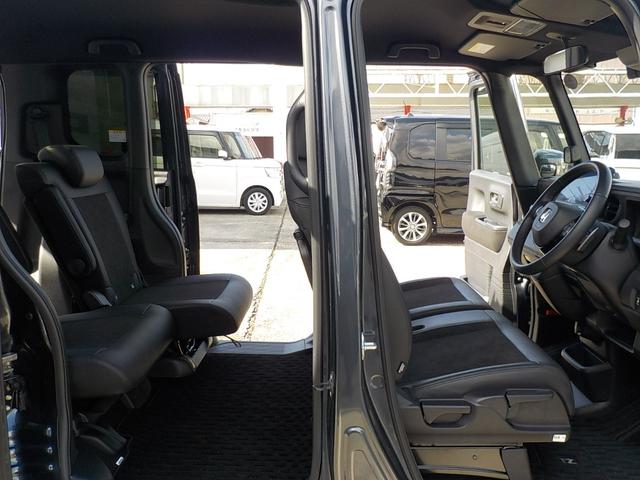 Ｎ－ＢＯＸカスタム ターボ　ワンオーナー・Ｂｌｕｅｔｏｏｔｈ・バックカメラ・ホンダコネクト・マルチビューカメラ・ＥＴＣ車載器・前後ドライブレコーダー・シートヒーター・両側電動スライドドア・純正アルミホイール（37枚目）