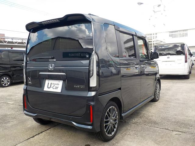 Ｎ－ＢＯＸカスタム ターボ　ワンオーナー・Ｂｌｕｅｔｏｏｔｈ・バックカメラ・ホンダコネクト・マルチビューカメラ・ＥＴＣ車載器・前後ドライブレコーダー・シートヒーター・両側電動スライドドア・純正アルミホイール（48枚目）