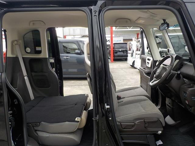 Ｎ－ＢＯＸ Ｌ・ターボ　ワンオーナー・Ｂｌｕｅｔｏｏｔｈ・バックカメラ・ホンダコネクト・ＥＴＣ車載器・障害物センサー・シートヒーター・両側電動スライドドア・ＭＴモード・ベンチシート（42枚目）