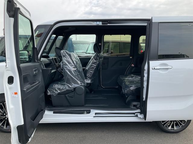 カスタムRS 届け出済み未使用車 バックカメラ 両側電動スライドドア クリアランスソナー レーンアシスト 衝突被害軽減システム オートライト LEDヘッドランプ スマートキー アイドリングストップ 電動格納ミラー(12枚目)