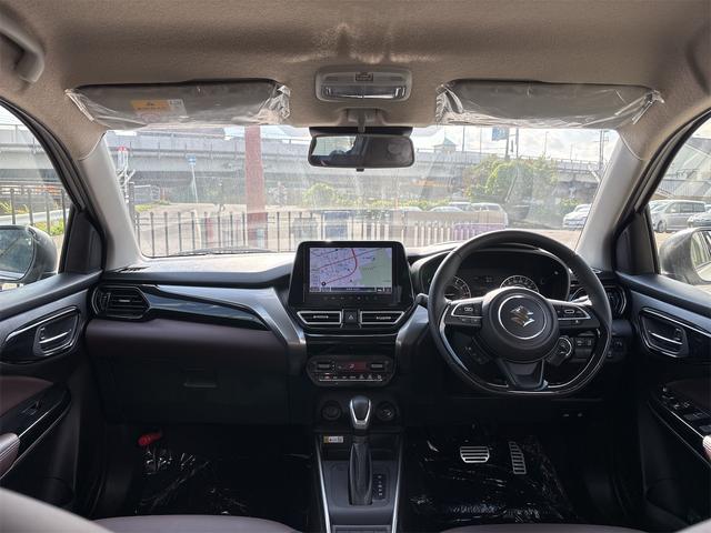 フロンクス ベースグレード クリアランスソナー オートクルーズコントロール レーンアシスト 衝突被害軽減システム ナビ LEDヘッドランプ アルミホイール スマートキー アイドリングストップ 電動格納ミラー シートヒーター AT(14枚目)