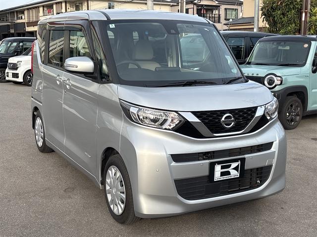 ルークス Ｘ　ドライブレコーダー　ＥＴＣ　両側スライド・片側電動　ナビ　クリアランスソナー　衝突被害軽減システム　オートライト　スマートキー　電動格納ミラー　ベンチシート　ＣＶＴ　盗難防止システム　ＡＢＳ　ＥＳＣ（3枚目）