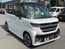 スペーシアカスタム  届出済未使用車 両側電動スライドドア オートクルーズコントロール オートライト スマートキー アイドリングストップ 電動格納ミラー シートヒーター CVT ESC アルミホイール エアコン 中古車画像_3