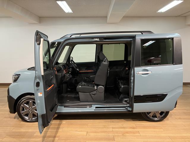 タント ファンクロスターボリミテッド　サポカーＳワイド適合　届出済未使用車・ターボエンジン・バックカメラ・ＥＴＣ車載器・全車速追従クルーズコントロールＡＣＣ・シートヒーター・衝突回避支援ブレーキ・誤発進抑制機能・シートヒーター・両側電動スライドドア（7枚目）