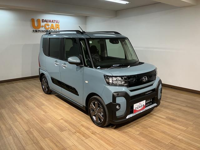 タント ファンクロスターボリミテッド　サポカーＳワイド適合　届出済未使用車・ターボエンジン・バックカメラ・ＥＴＣ車載器・全車速追従クルーズコントロールＡＣＣ・シートヒーター・衝突回避支援ブレーキ・誤発進抑制機能・シートヒーター・両側電動スライドドア（9枚目）