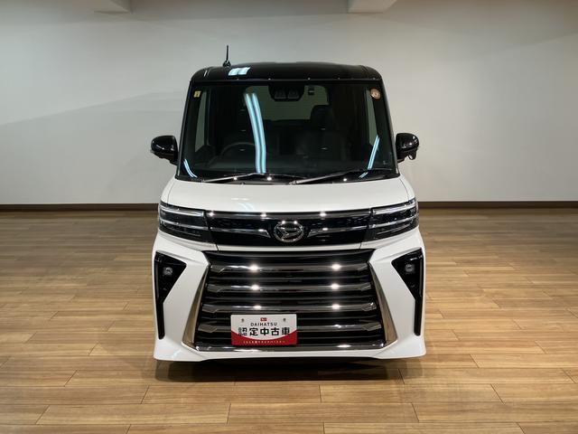 タント カスタムＲＳ　サポカーＳワイド適合　認定中古車　ターボエンジン・純正メモリーナビ・全方位カメラ・ナビ連動前後ドラレコ・ＥＴＣ車載器・全車速追従機能クルーズコントロールＡＣＣ・前後メッキガーニッシュ・衝突回避軽減ブレーキ・シートヒーター（6枚目）