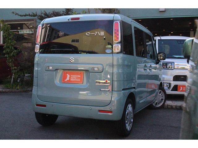ハイブリッドG 軽自動車 届出済未使用車 衝突被害軽減ブレーキ スマートキー プッシュスタート スズキセーフティーサポート 両側スライドドア 後方誤発進 車線逸脱防止 横滑り防止(5枚目)
