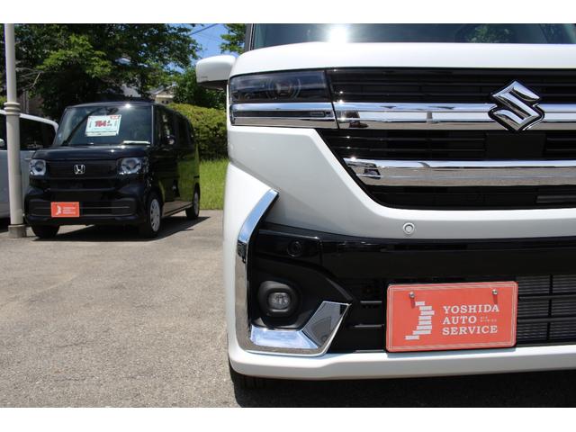 スペーシアカスタム ハイブリッドＸＳ　軽自動車　届出済未使用車　衝突被害軽減ブレーキ　アダプティブクルーズコントロール　アイドリングストップシステム　アルミホイール　シートヒーター　スマートキー　両側電動スライドドア　パワーウィンドウ（26枚目）