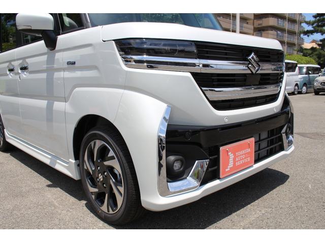スペーシアカスタム ハイブリッドＸＳ　軽自動車　届出済未使用車　衝突被害軽減ブレーキ　アダプティブクルーズコントロール　アイドリングストップシステム　アルミホイール　シートヒーター　スマートキー　両側電動スライドドア　パワーウィンドウ（27枚目）