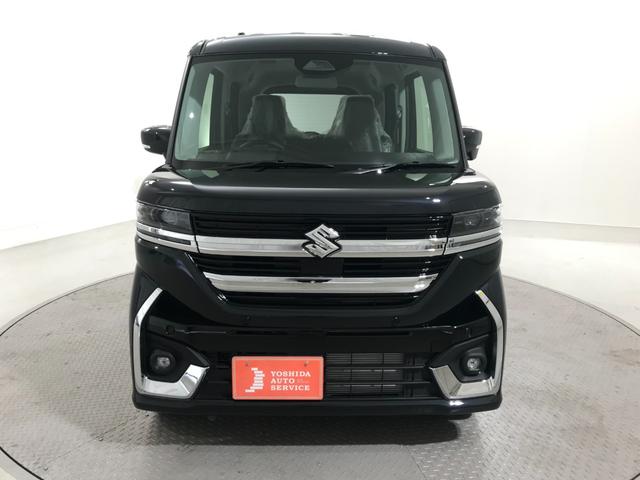 スペーシアカスタム ハイブリッドＸＳ　軽自動車　届出済未使用車　衝突被害軽減ブレーキ　アダプティブクルーズコントロール　アイドリングストップシステム　アルミホイール　スマートキー　シートヒーター　両側電動スライドドア　フルフラットシート（8枚目）