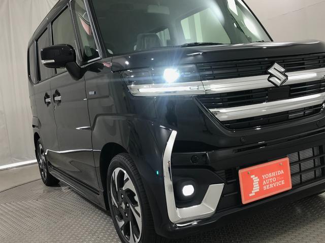 スペーシアカスタム ハイブリッドＸＳ　軽自動車　届出済未使用車　衝突被害軽減ブレーキ　アダプティブクルーズコントロール　アイドリングストップシステム　アルミホイール　スマートキー　シートヒーター　両側電動スライドドア　フルフラットシート（22枚目）