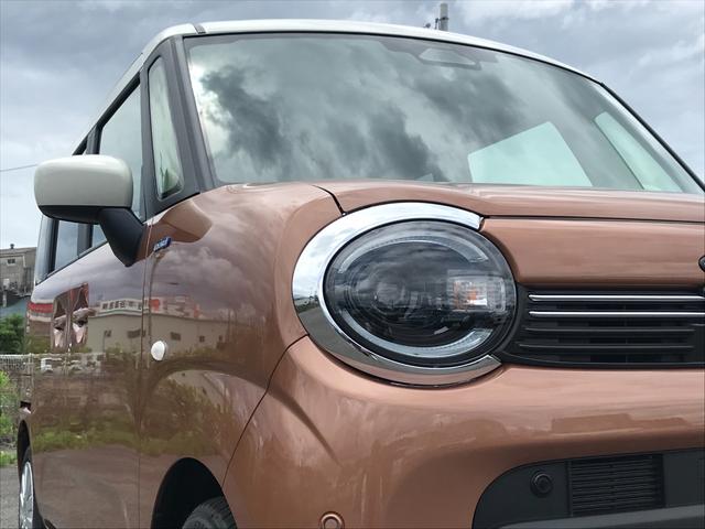 ワゴンＲスマイル ハイブリッドＳ　軽自動車　届出済未使用車　衝突被害軽減ブレーキ　アダプティブクルーズコントロール　アイドリングストップシステム　両側スライド片側電動ドア　シートヒーター　スマートキー　フルフラットシート　エアコン（22枚目）