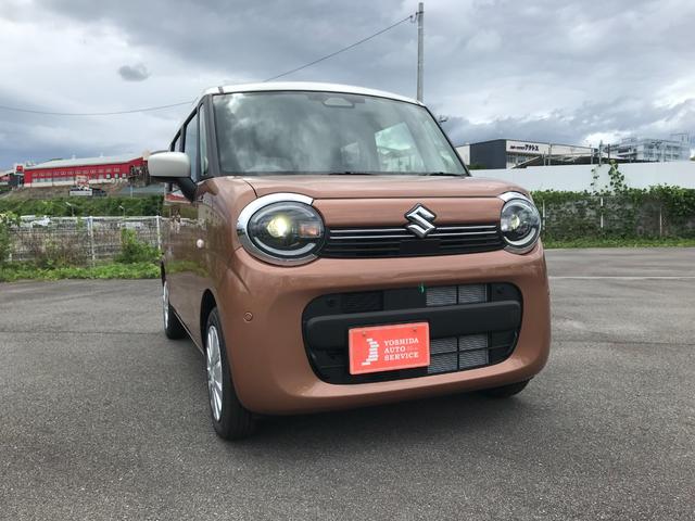 ワゴンＲスマイル ハイブリッドＳ　軽自動車　届出済未使用車　衝突被害軽減ブレーキ　アダプティブクルーズコントロール　アイドリングストップシステム　両側スライド片側電動ドア　シートヒーター　スマートキー　フルフラットシート　エアコン（23枚目）