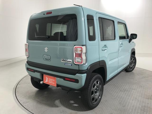 ハスラー ハイブリッドＧ　軽自動車　届出済未使用車　衝突被害軽減ブレーキ　アダプティブクルーズコントロール　アイドリングストップ　シートヒーター　フルフラットシート　スマートキー　パワーステアリング　パワーウィンドウ　エアコン（6枚目）