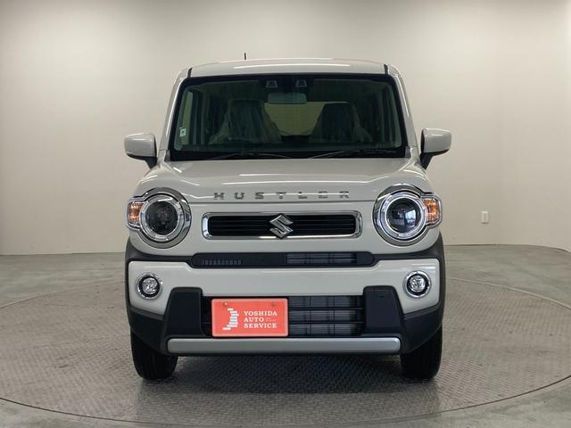 ハスラー ハイブリッドＸ　軽自動車　届出済未使用車　衝突被害軽減ブレーキ　アダプティブクルーズコントロール　アイドリングストップ　シートヒーター　フルフラットシート　スマートキー　アルミホイール　パワーウィンドウ　エアコン（10枚目）