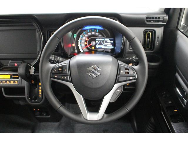 ハスラー ハイブリッドＸ　軽自動車　届出済未使用車　衝突被害軽減ブレーキ　アダプティブクルーズコントロール　アイドリングストップ　シートヒーター　フルフラットシート　スマートキー　アルミホイール　パワーウィンドウ　エアコン（35枚目）