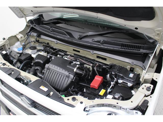 ハスラー ハイブリッドＸ　軽自動車　届出済未使用車　衝突被害軽減ブレーキ　アダプティブクルーズコントロール　アイドリングストップ　シートヒーター　フルフラットシート　スマートキー　アルミホイール　パワーウィンドウ　エアコン（76枚目）