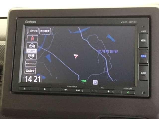 Gホンダセンシング 純正Gathers7インチナビ(VXM-184CI) ナビ装着用スペシャルパッケージ ETC車載器 LEDヘッドライト クルーズコントロール VSA リヤカメラ フルオートエアコンディショナー(3枚目)