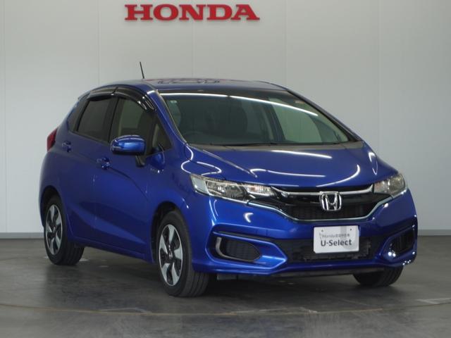 フィットハイブリッド F 平成29年式 車検整備付 走行82,127Km タイプ(ハイブリッドF) ボディカラー(ブリリアントスポーティーブルーM)社外品ナビ(10枚目)