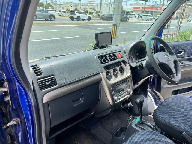 バモスホビオ ターボ　キャンピング車／マット／テーブル／１００ｖコンセント／シャワー／　アルミ　キーレス　ターボ　タイベル交換済み（10枚目）