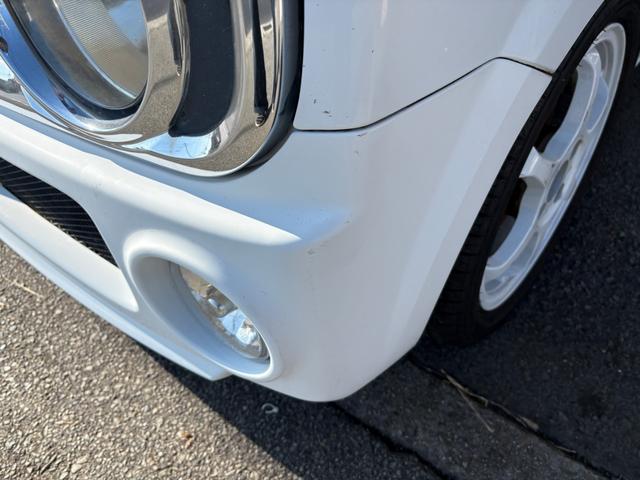 アルトラパン ＳＳ　ターボ　５速ミッションマニュアル　１５インチ外品アルミホイール　ローダウン　記録簿有　ローダウン　キーレス　ＨＩＤ　ＣＤ　　パワーステアリング　パワーウィンドウ（18枚目）