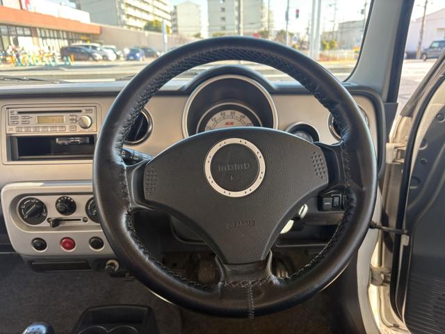 アルトラパン ＳＳ　ターボ　５速ミッションマニュアル　１５インチ外品アルミホイール　ローダウン　記録簿有　ローダウン　キーレス　ＨＩＤ　ＣＤ　　パワーステアリング　パワーウィンドウ（50枚目）