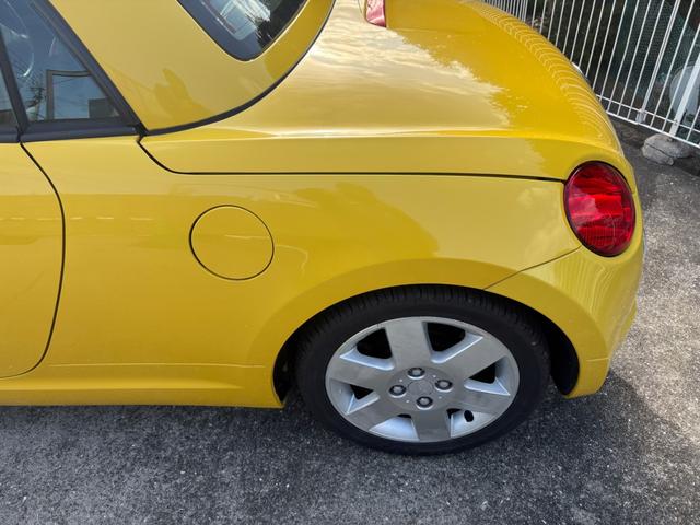 コペン アクティブトップ 電動オープン 4気筒ターボ 赤革シート ナビ アルミホイール(18枚目)