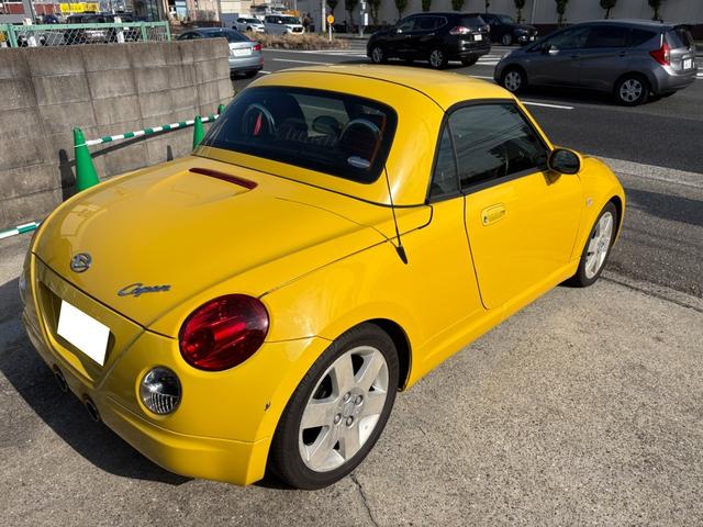 コペン アクティブトップ 電動オープン 4気筒ターボ 赤革シート ナビ アルミホイール(19枚目)